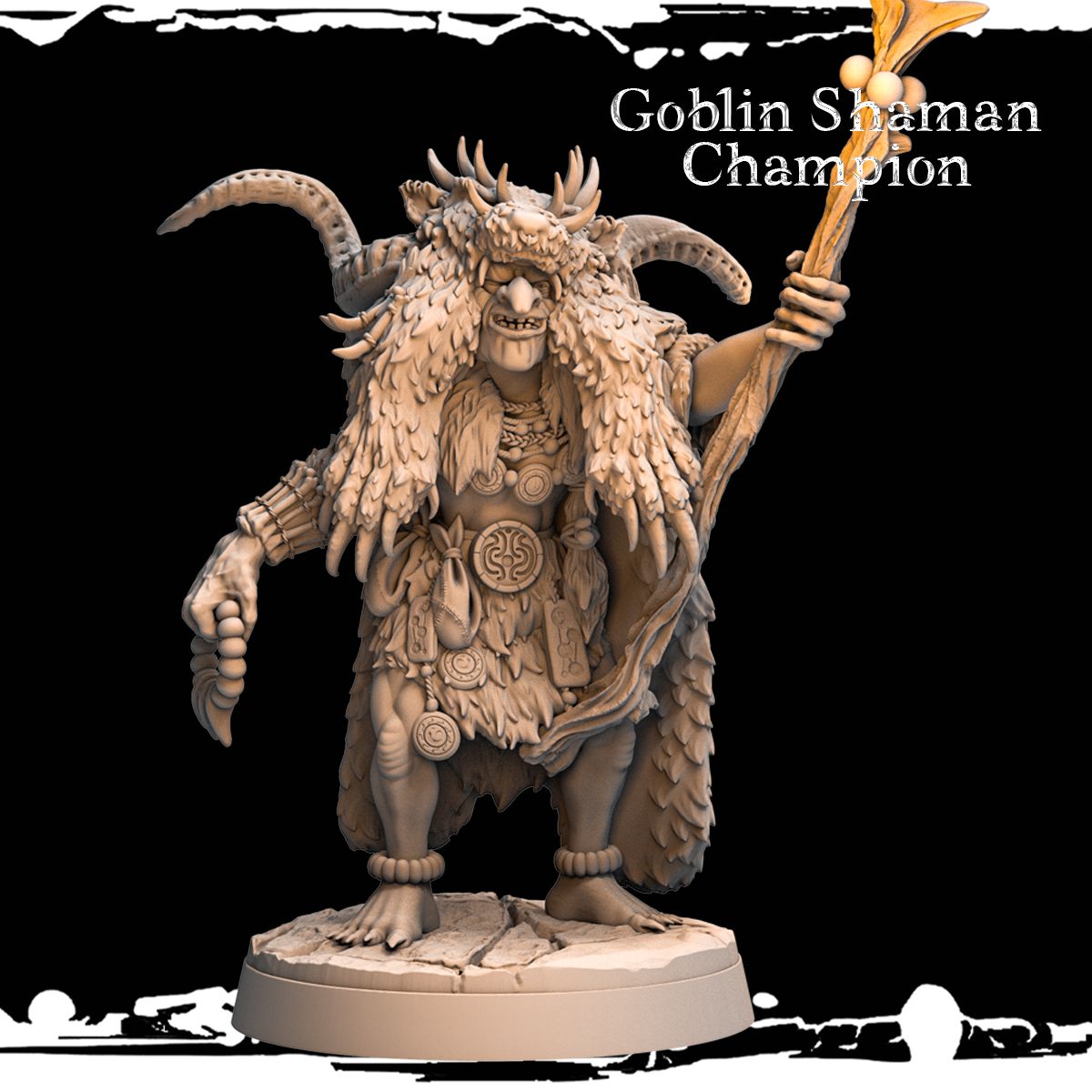 Goblin Shaman Champion - Army of Darkness: Greenskins